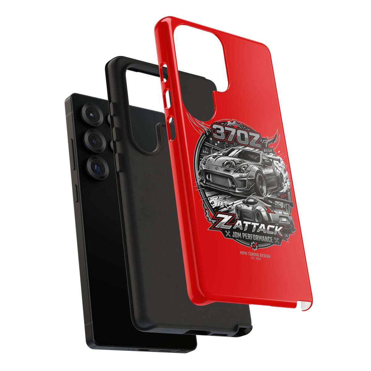 Nissan 370Z Z Attack Racing Phone Case — JDM Performance Sports Car Design | MPM Tuning Design