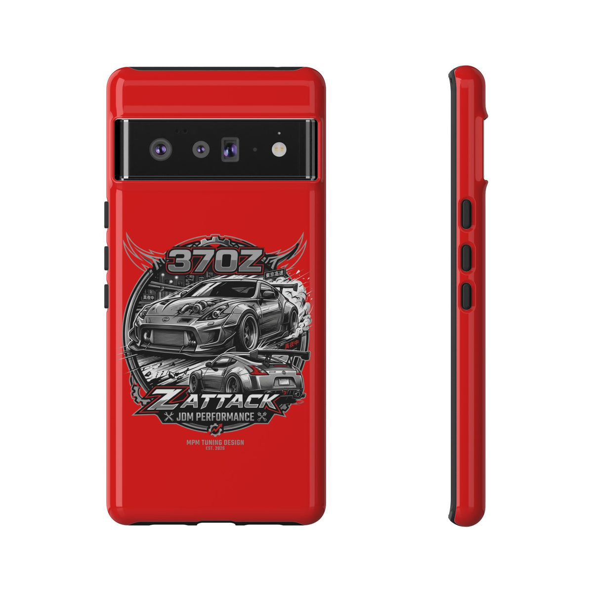 Nissan 370Z Z Attack Racing Phone Case — JDM Performance Sports Car Design | MPM Tuning Design