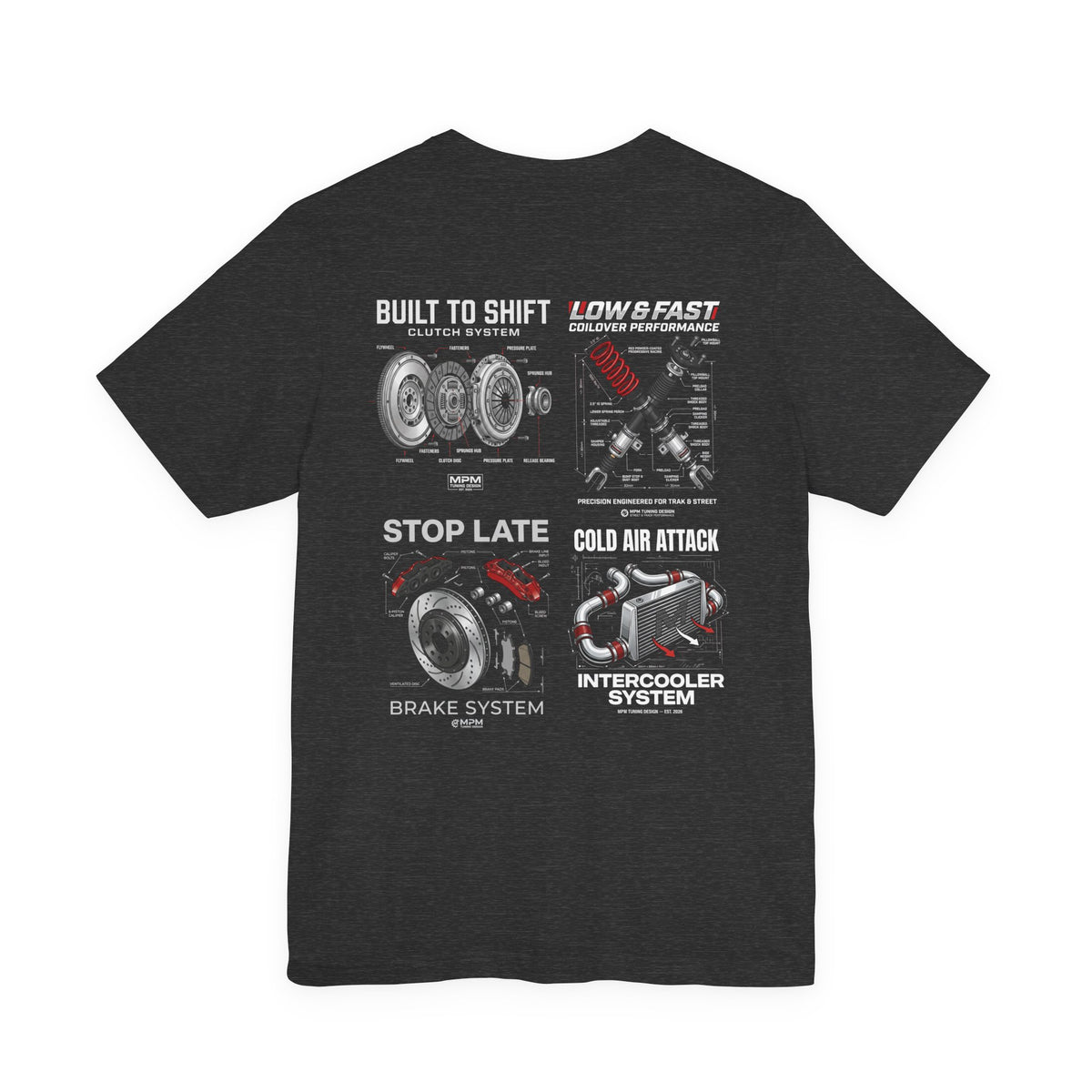 MPM Mechanic Parts Graphic T-Shirt