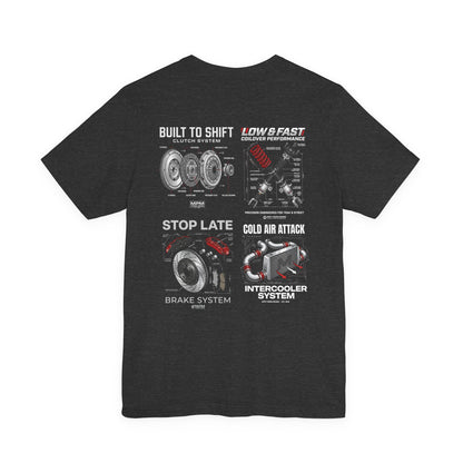 MPM Mechanic Parts Graphic T-Shirt