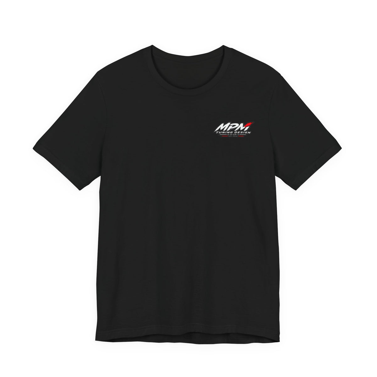 Turbocharger Diagram T-Shirt — Engine Blueprint Graphic Tee | MPM Tuning Design