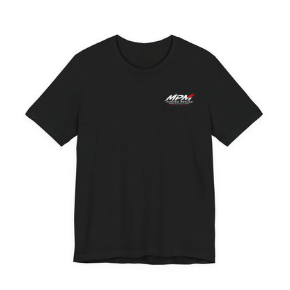 Turbocharger Diagram T-Shirt — Engine Blueprint Graphic Tee | MPM Tuning Design