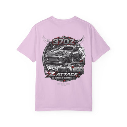 Nissan 370Z Z-Attack Performance Car T-Shirt — JDM Racing Graphic Tee | MPM Tuning Design