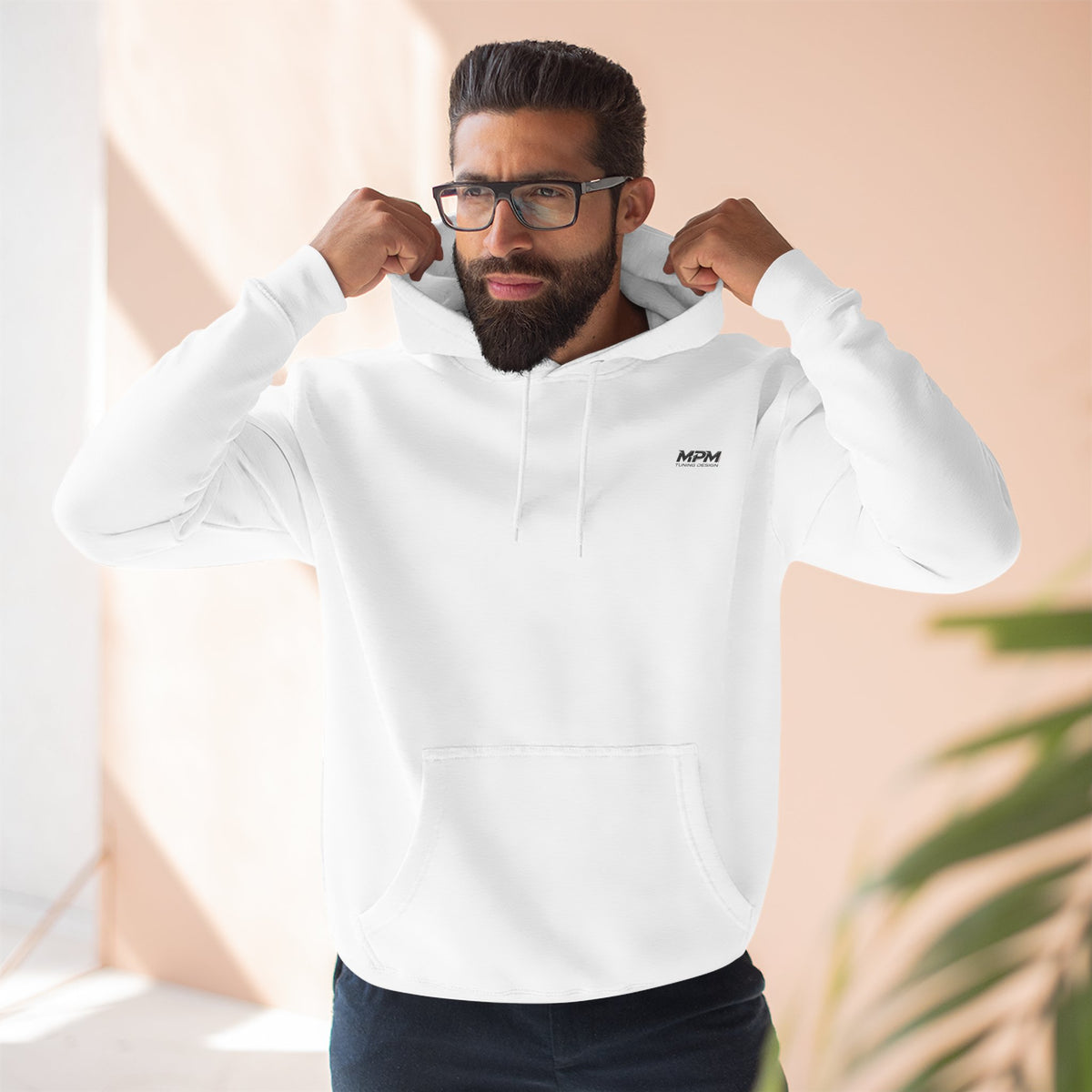 Fuji Midnight Hoodie — Night Racer Graphic Fleece Pullover