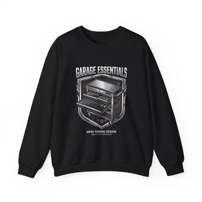 Garage Essentials Toolbox Crewneck Sweatshirt | MPM Tuning Design