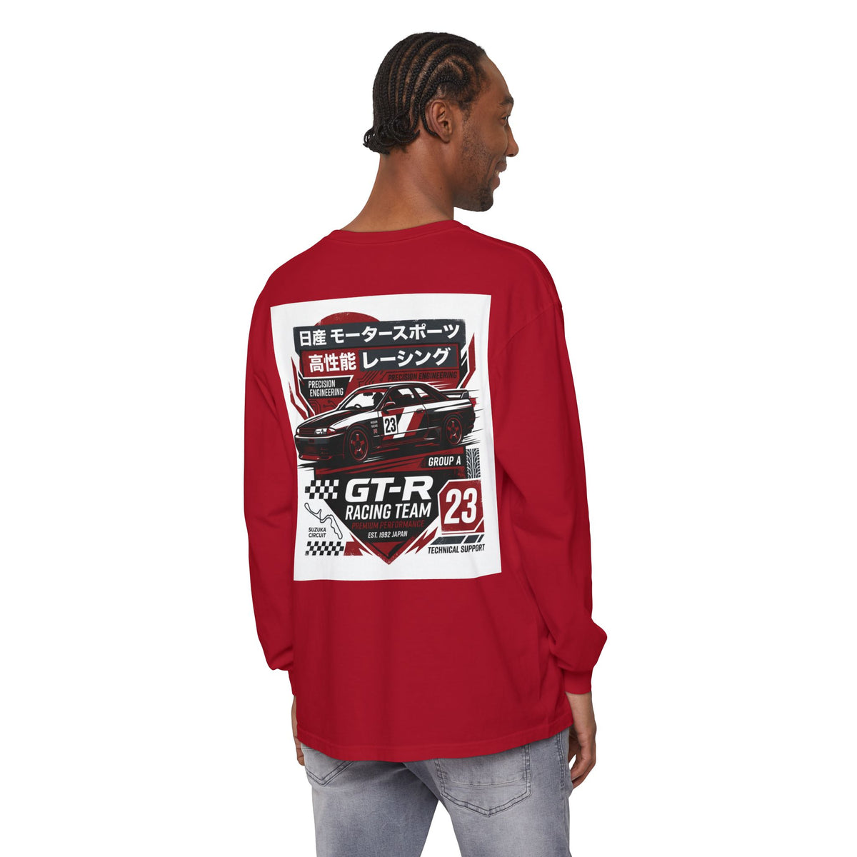 Racing GT-R Long Sleeve Tee — JDM Motorsport Graphic | MPM Tuning Design