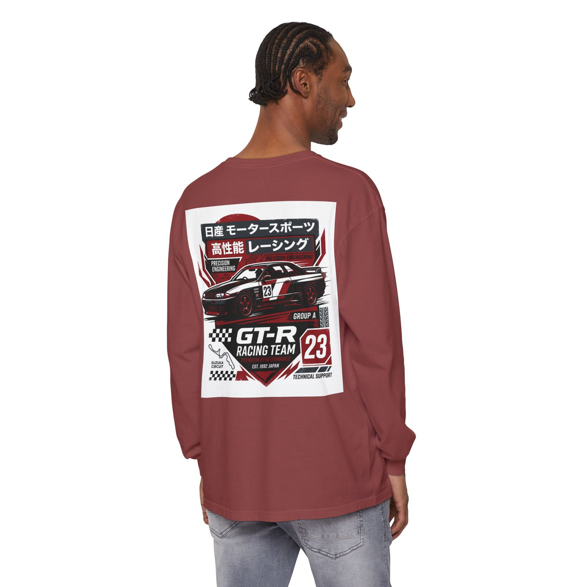 Racing GT-R Long Sleeve Tee — JDM Motorsport Graphic | MPM Tuning Design