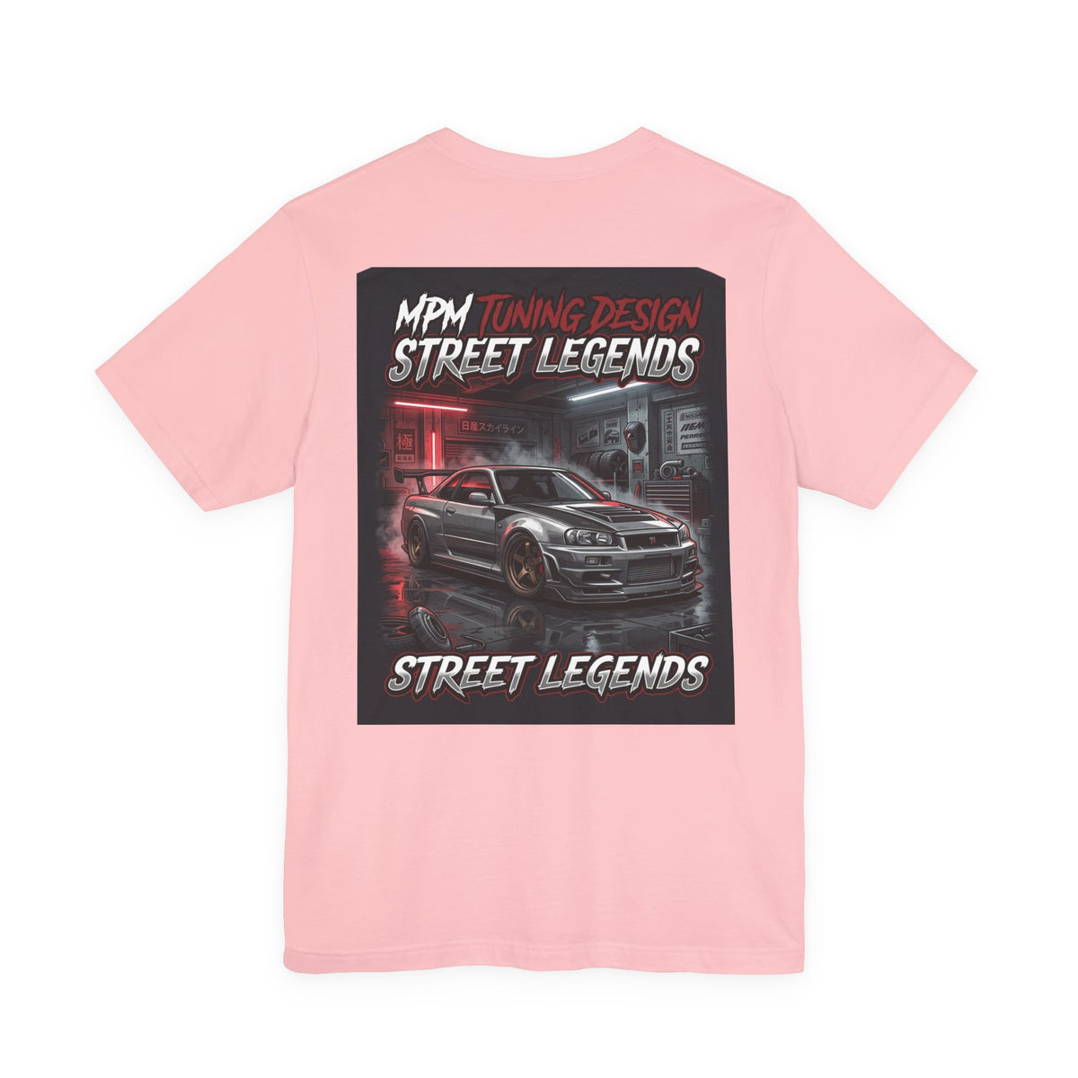 Street Legends Car T-Shirt — JDM Neon Racing Graphic Tee | MPM Tuning Design