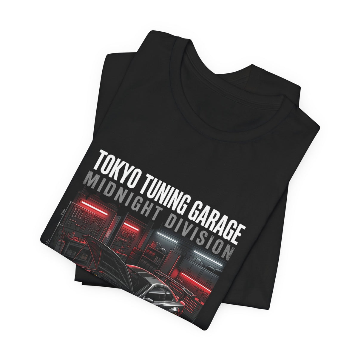 Midnight Division Tee — Retro Racing Graphic T-Shirt