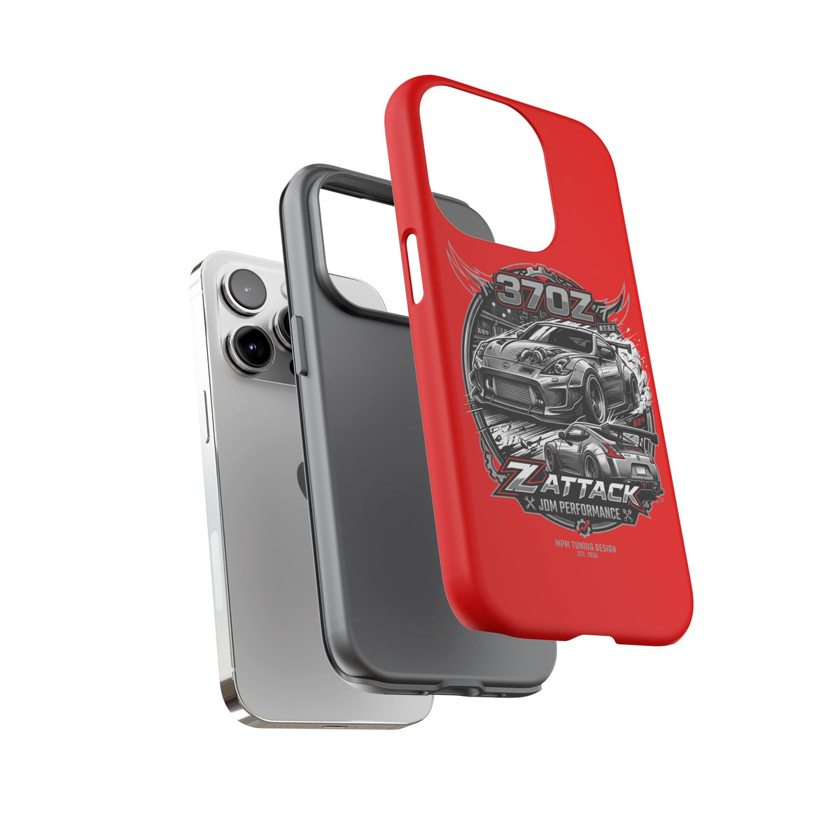 Nissan 370Z Z Attack Racing Phone Case — JDM Performance Sports Car Design | MPM Tuning Design