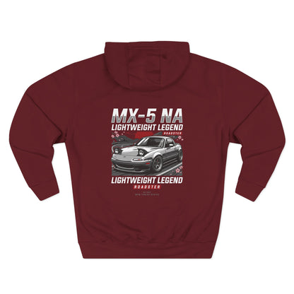 Mazda Miata Racing Hoodie — Retro Sports Car Graphic Fleece | MPM Tuning Design