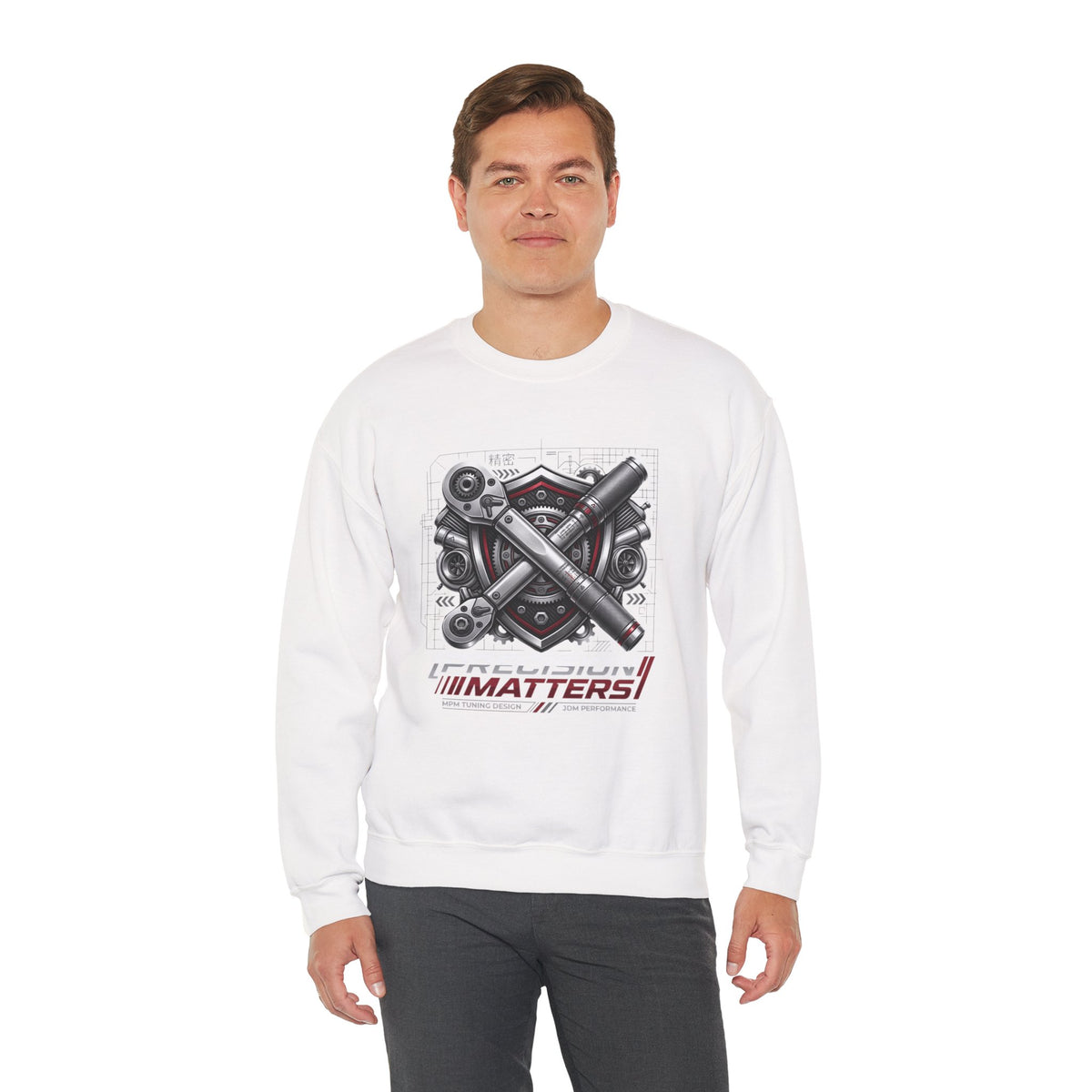 MPM Engine Pistons Crewneck Sweatshirt