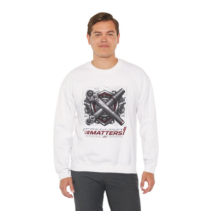 MPM Engine Pistons Crewneck Sweatshirt