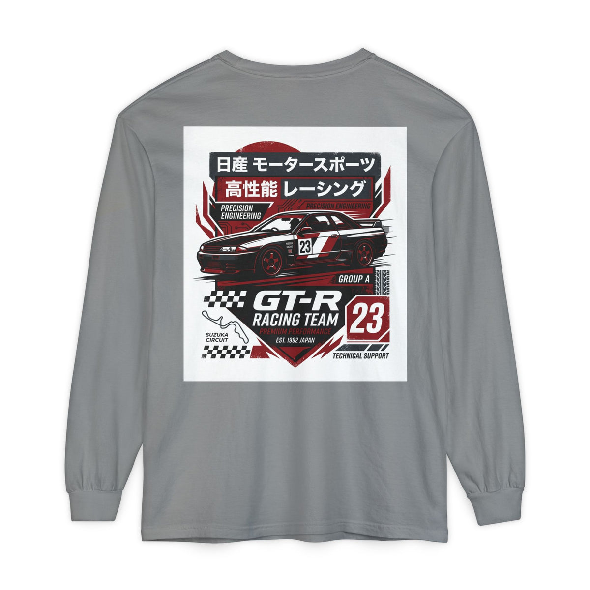Racing GT-R Long Sleeve Tee — JDM Motorsport Graphic | MPM Tuning Design