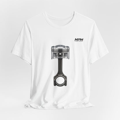 Piston Engine Graphic Tee — Automotive T-Shirt | MPM Tuning Design