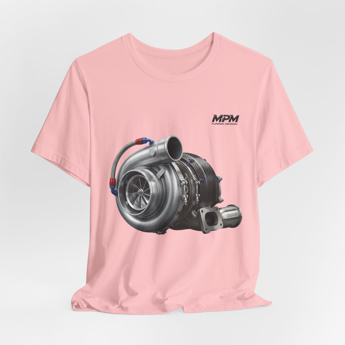 Turbocharger Graphic Tee — MPM Turbo Engine Shirt for Car Enthusiasts