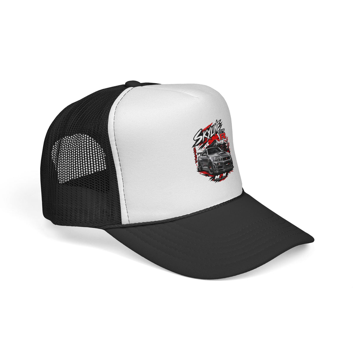 Nissan Skyline GTR Trucker Cap — JDM Car Snapback Hat | MPM Tuning Design