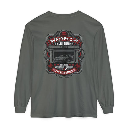 Kaiju Tuning Long Sleeve Tee — Tokyo Performance JDM Shirt | MPM Tuning Design
