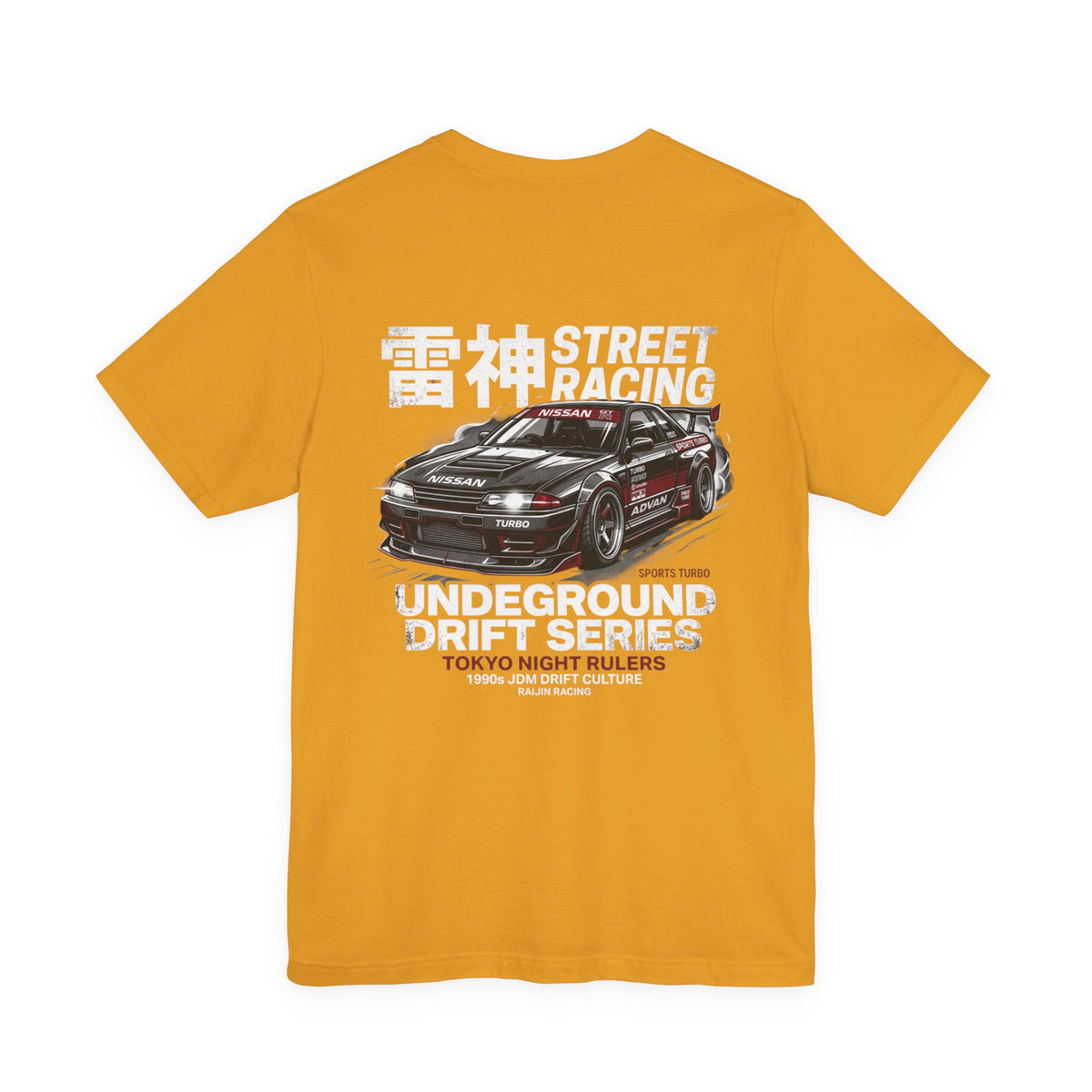 Tokyo Night Rulers Tee — Skyline Car Graphic Racing Tee | MPM Tuning Design