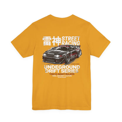 Tokyo Night Rulers Tee — Skyline Car Graphic Racing Tee | MPM Tuning Design