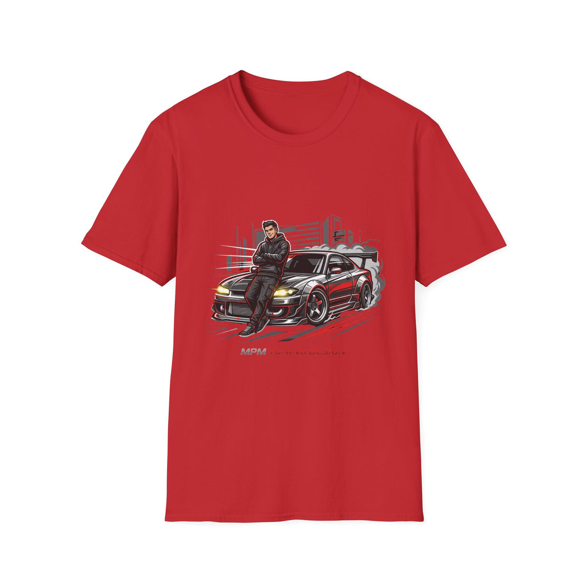 Car T-Shirt — Street Racing Crew Tee with Tuning Design Graphic | MPM Tuning Design
