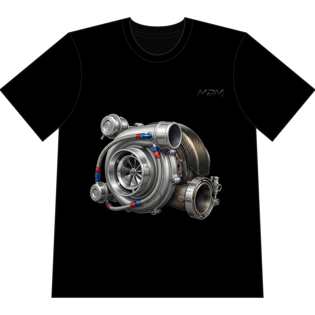 Turbocharger Engine T-Shirt — High-Performance Car Enthusiast Tee
