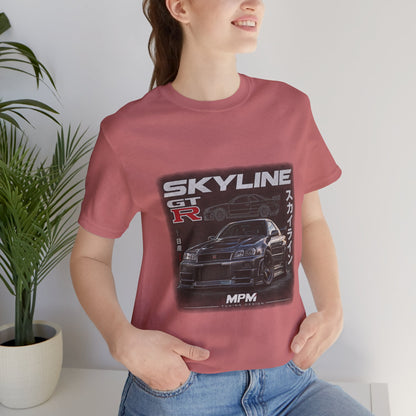 Skyline GT-R Tee — JDM Nissan Car Graphic T-Shirt