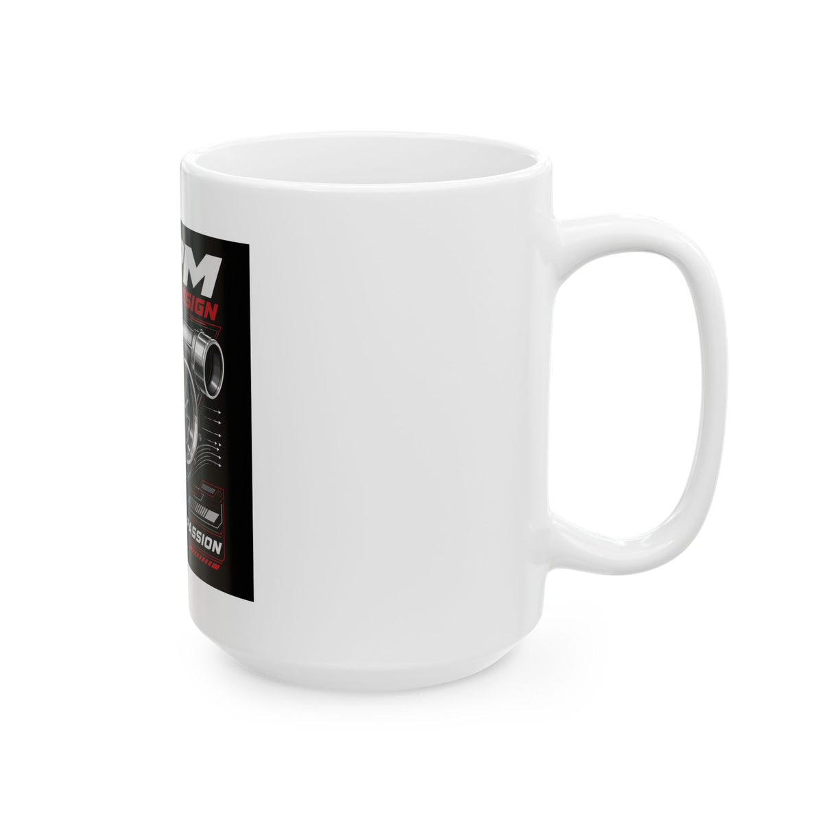 MPM Boost Your Passion Turbocharger Mug — 11oz &amp; 15oz Ceramic | MPM Tuning Design
