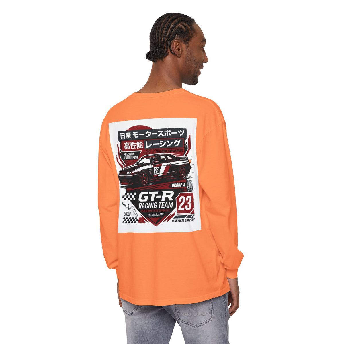 Racing GT-R Long Sleeve Tee — JDM Motorsport Graphic | MPM Tuning Design