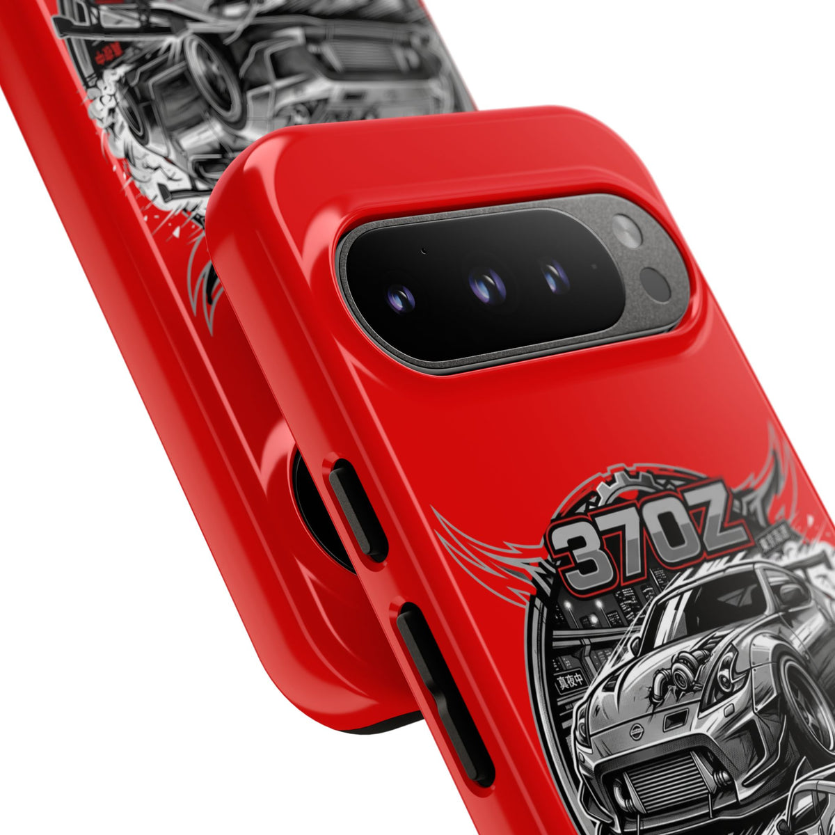 Nissan 370Z Z Attack Racing Phone Case — JDM Performance Sports Car Design | MPM Tuning Design