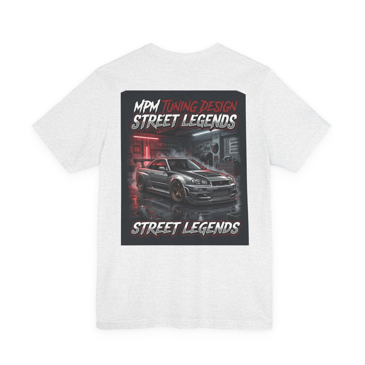 Street Legends Car T-Shirt — JDM Neon Racing Graphic Tee | MPM Tuning Design