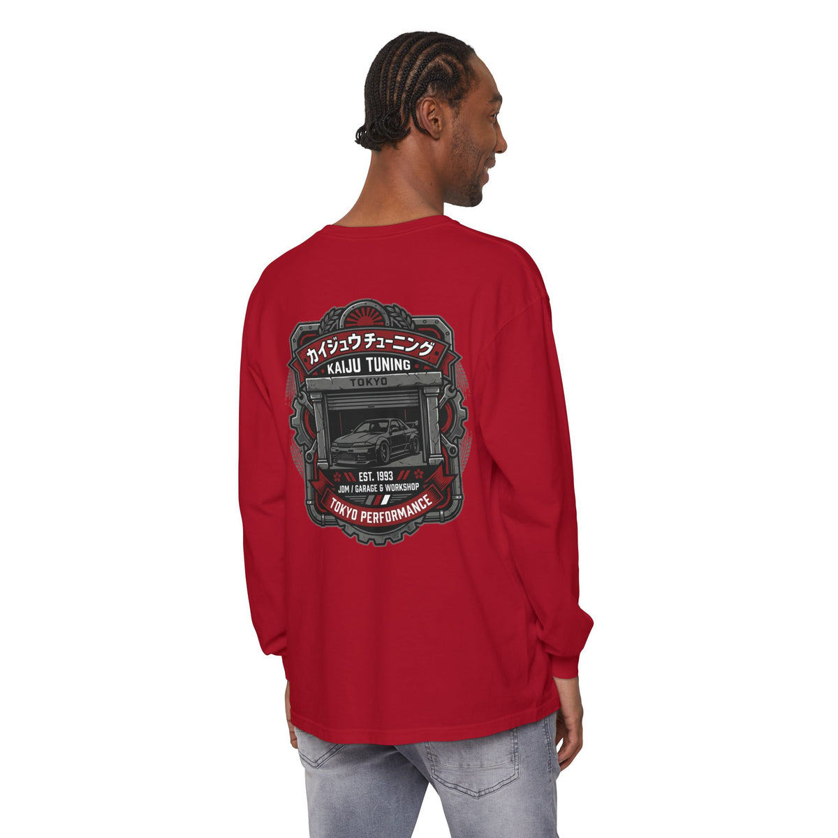 Kaiju Tuning Long Sleeve Tee — Tokyo Performance JDM Shirt | MPM Tuning Design