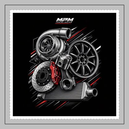 Keep It Manual Garage Culture Pillowcase — Gearbox Driver Pillow Cover | MPM Tuning Design