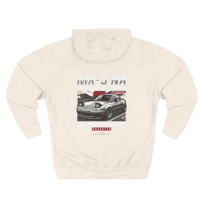 Mazda Miata Racing Hoodie — Retro Sports Car Graphic Fleece | MPM Tuning Design