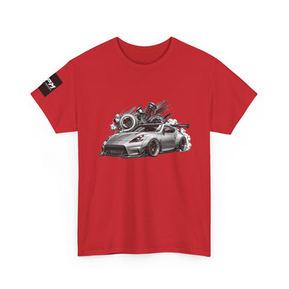 Sports Coupe Racing Car Graphic Tee — Speed Engine Design | MPM Tuning Design