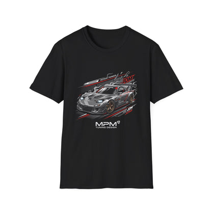 JDM Racing Car T-Shirt — Turbo Sports Coupe Graphic Tee | MPM Tuning Design