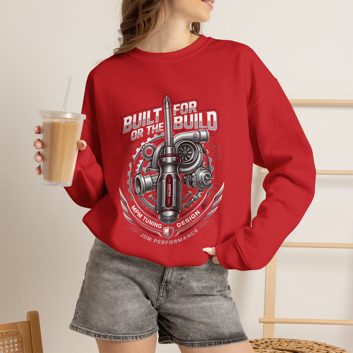 MPM Screwdriver &amp; Gears Mechanic Crewneck