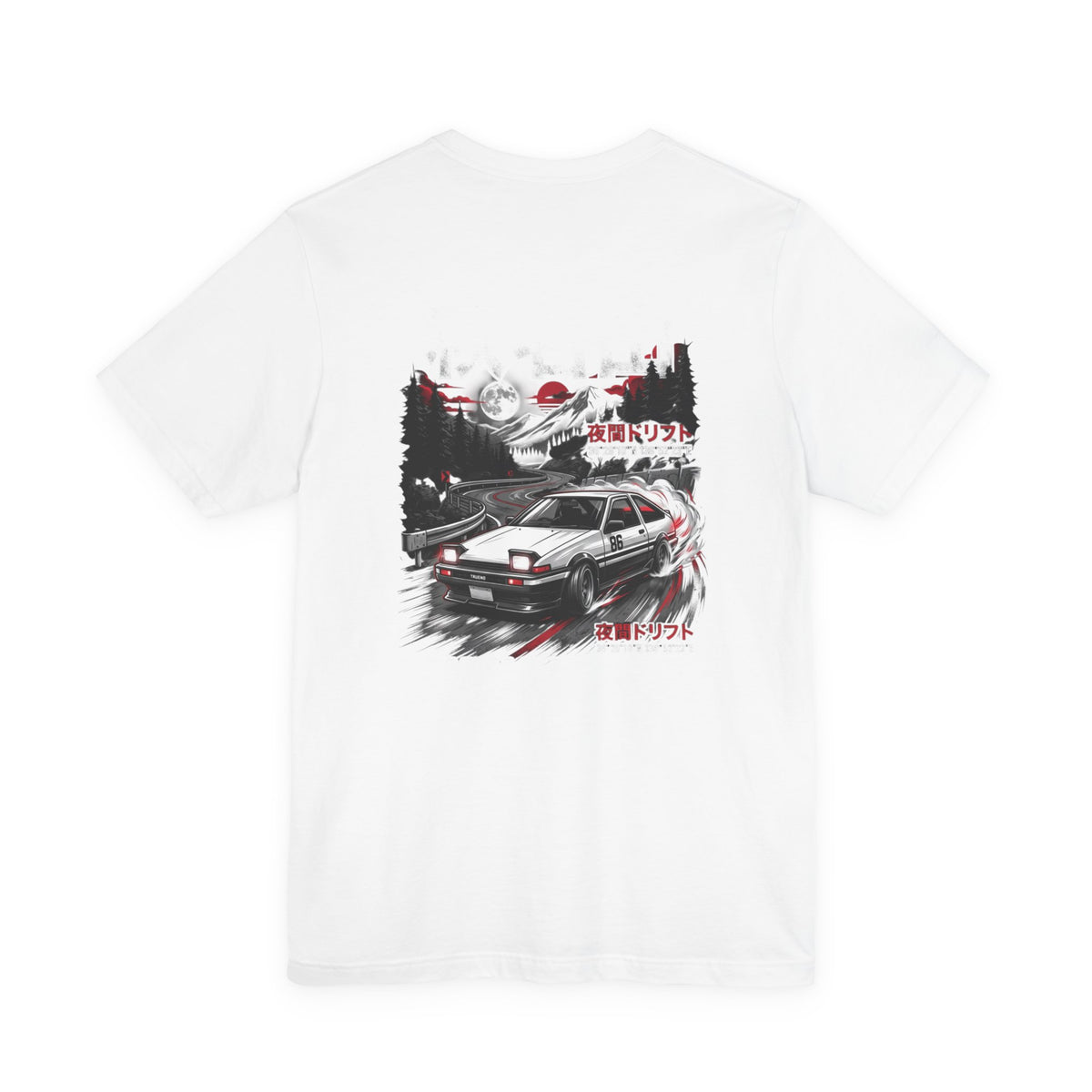 Retro JDM Drift Car Graphic T-Shirt – MPM Tuning Design