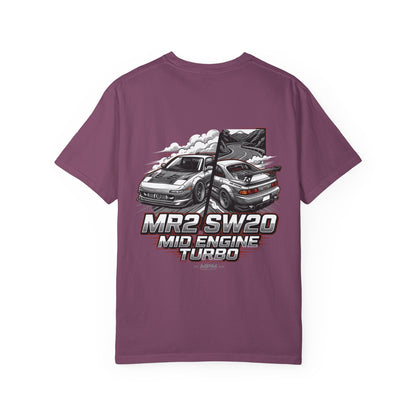 Toyota MR2 SW20 Mid-Engine Turbo T-Shirt — JDM Racing Graphic Tee | MPM Tuning Design