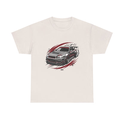 Car Graphic T-Shirt — Sporty Muscle Car JDM Illustration Tee | MPM Tuning Design