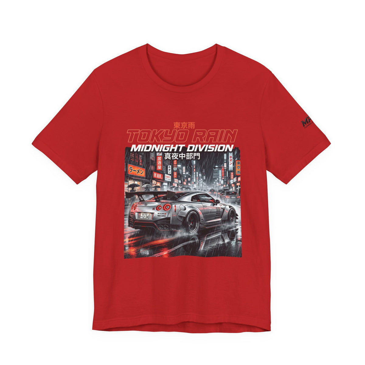 Tokyo Rain Car Graphic Tee
