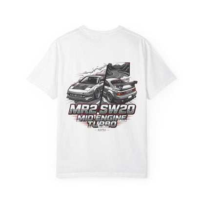 Toyota MR2 SW20 Mid-Engine Turbo T-Shirt — JDM Racing Graphic Tee | MPM Tuning Design