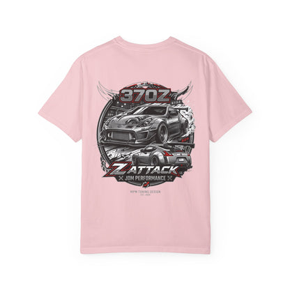 Nissan 370Z Z-Attack Performance Car T-Shirt — JDM Racing Graphic Tee | MPM Tuning Design