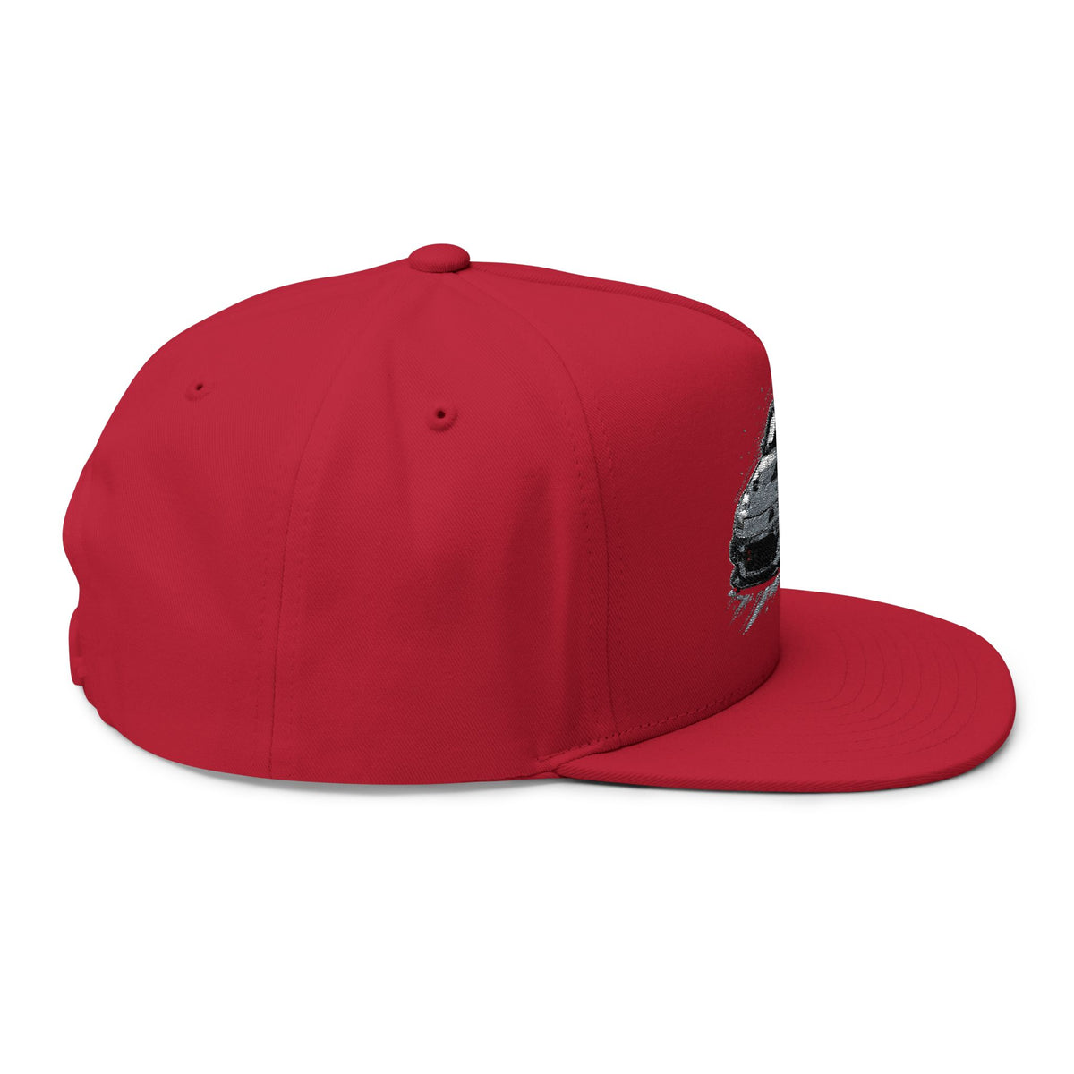 Racing Car Embroidered Flat Bill Cap — JDM Drift Snapback | MPM Tuning Design