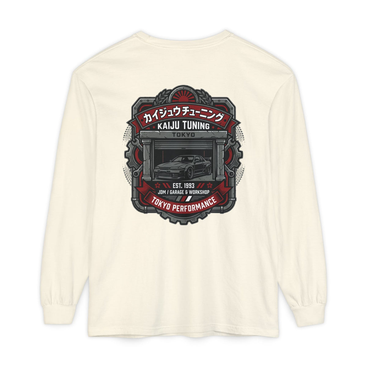 Kaiju Tuning Long Sleeve Tee — Tokyo Performance JDM Shirt | MPM Tuning Design