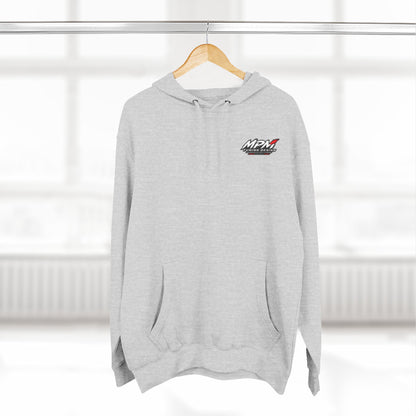 Auto Coil &amp; Strut Hoodie — Racing Suspension Graphic Fleece | MPM Tuning Design