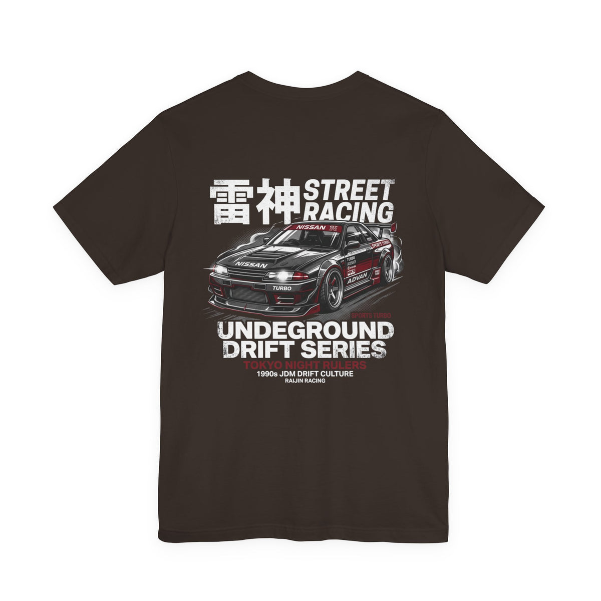 Tokyo Night Rulers Tee — Skyline Car Graphic Racing Tee | MPM Tuning Design