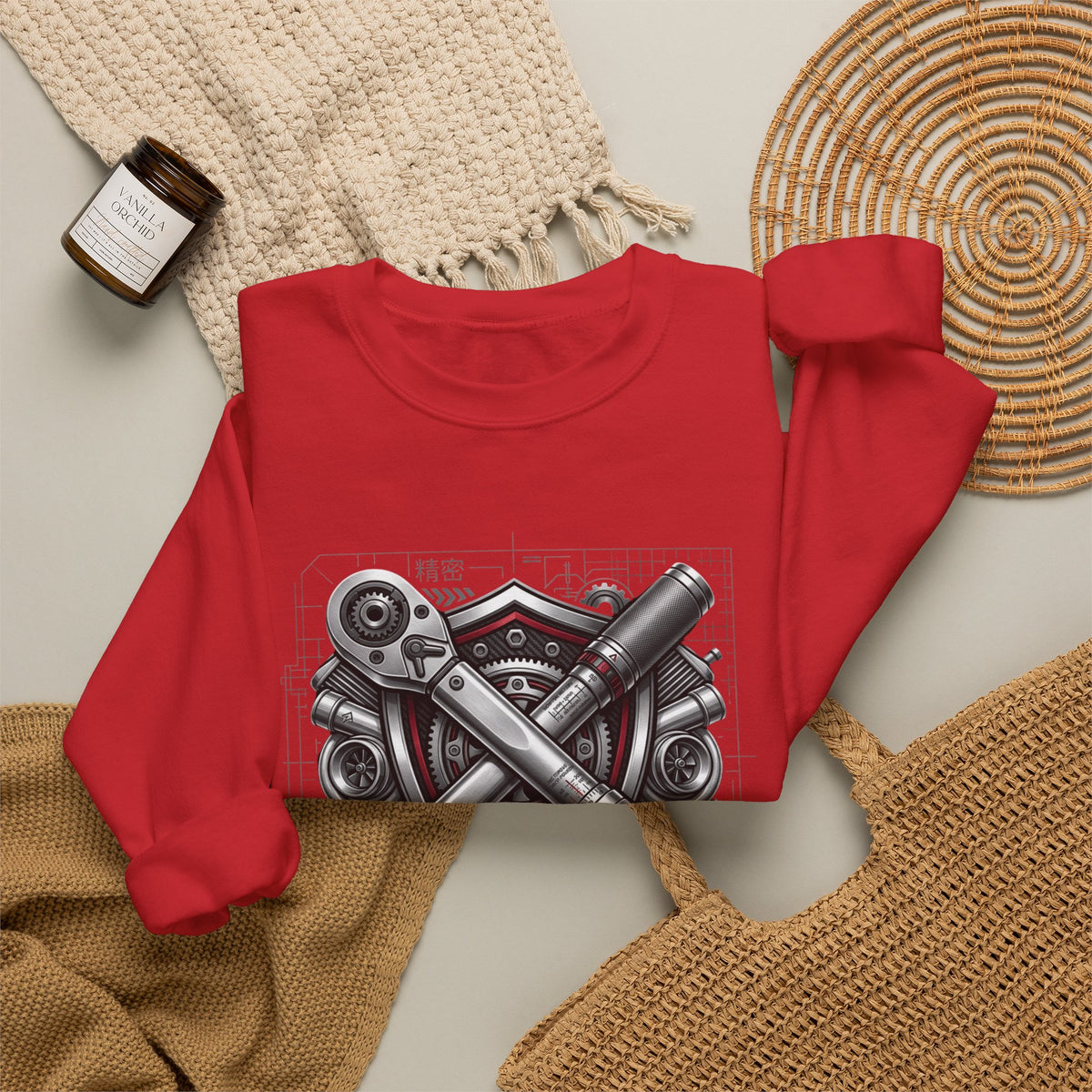MPM Engine Pistons Crewneck Sweatshirt