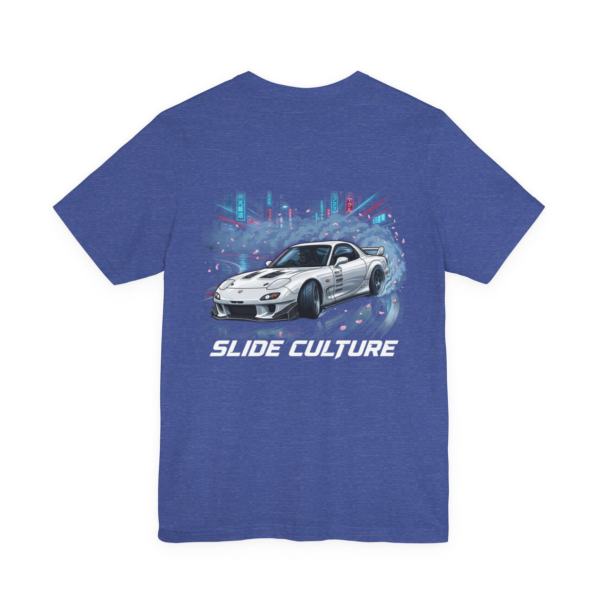 Silver Sports Car Skyline Graphic T-Shirt – MPM Tuning Design
