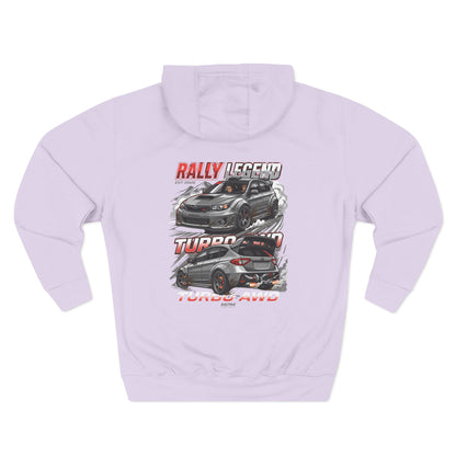 Rally Turbo Hoodie — Racing Car Graphic Fleece Pullover | MPM Tuning Design